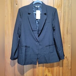 Kirundo Women's Black Blazer